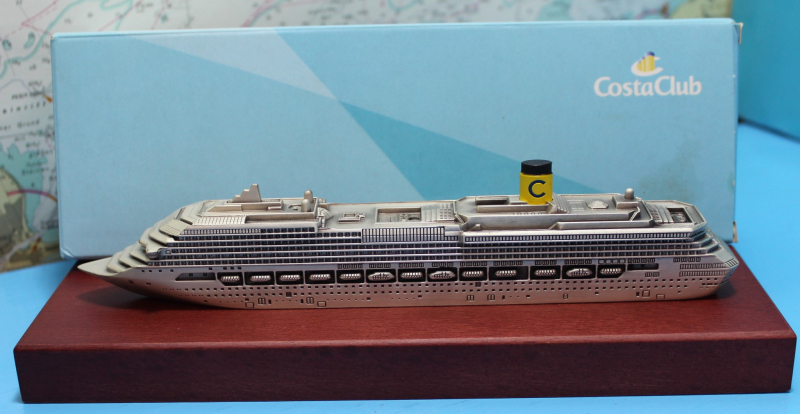 Kreuzfahrtschiff "Costa Pazifica" (1 St.)  IT 2009 Costa Club in ca. 1:1400